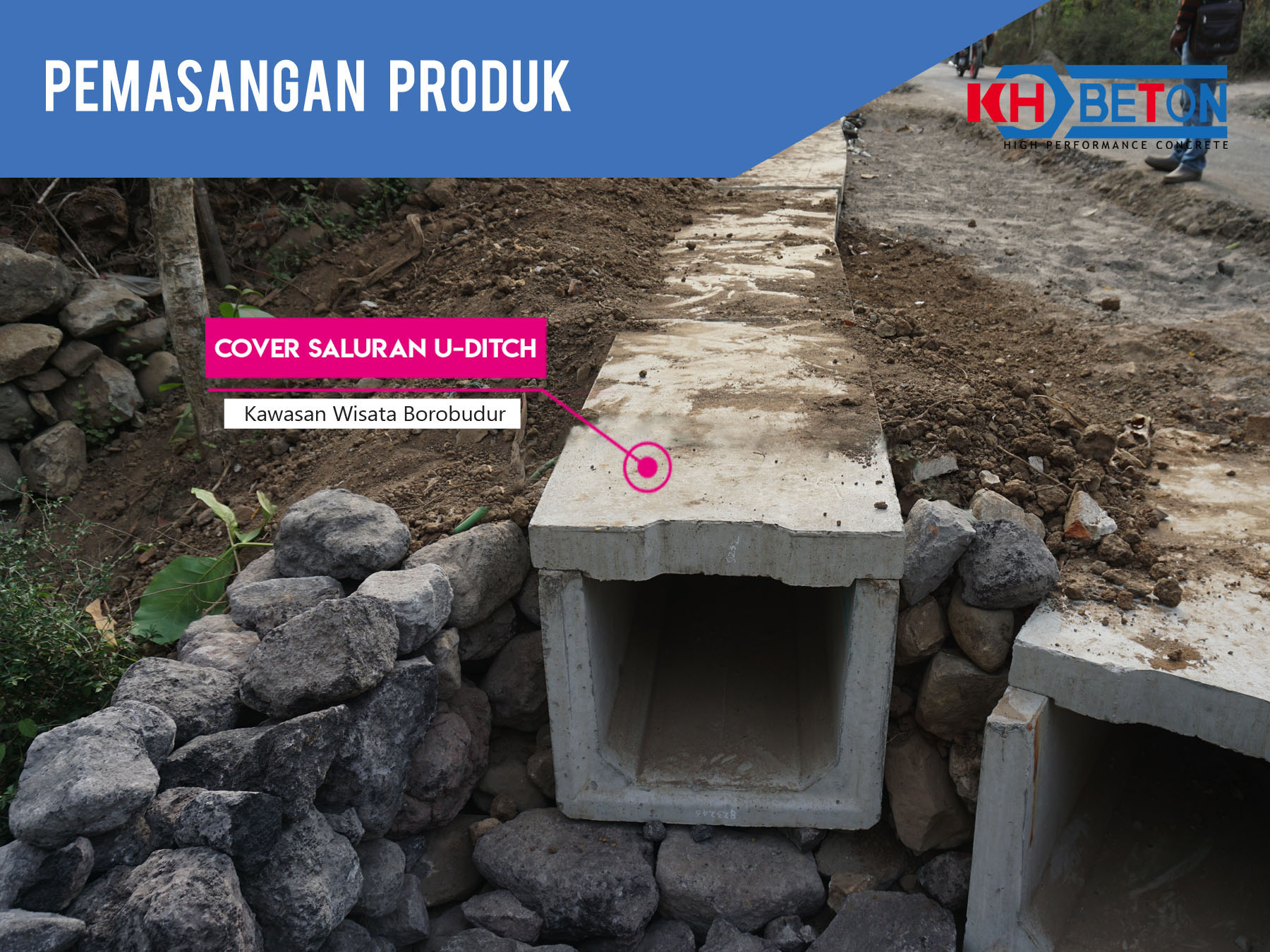 Cover U-Ditch Precast