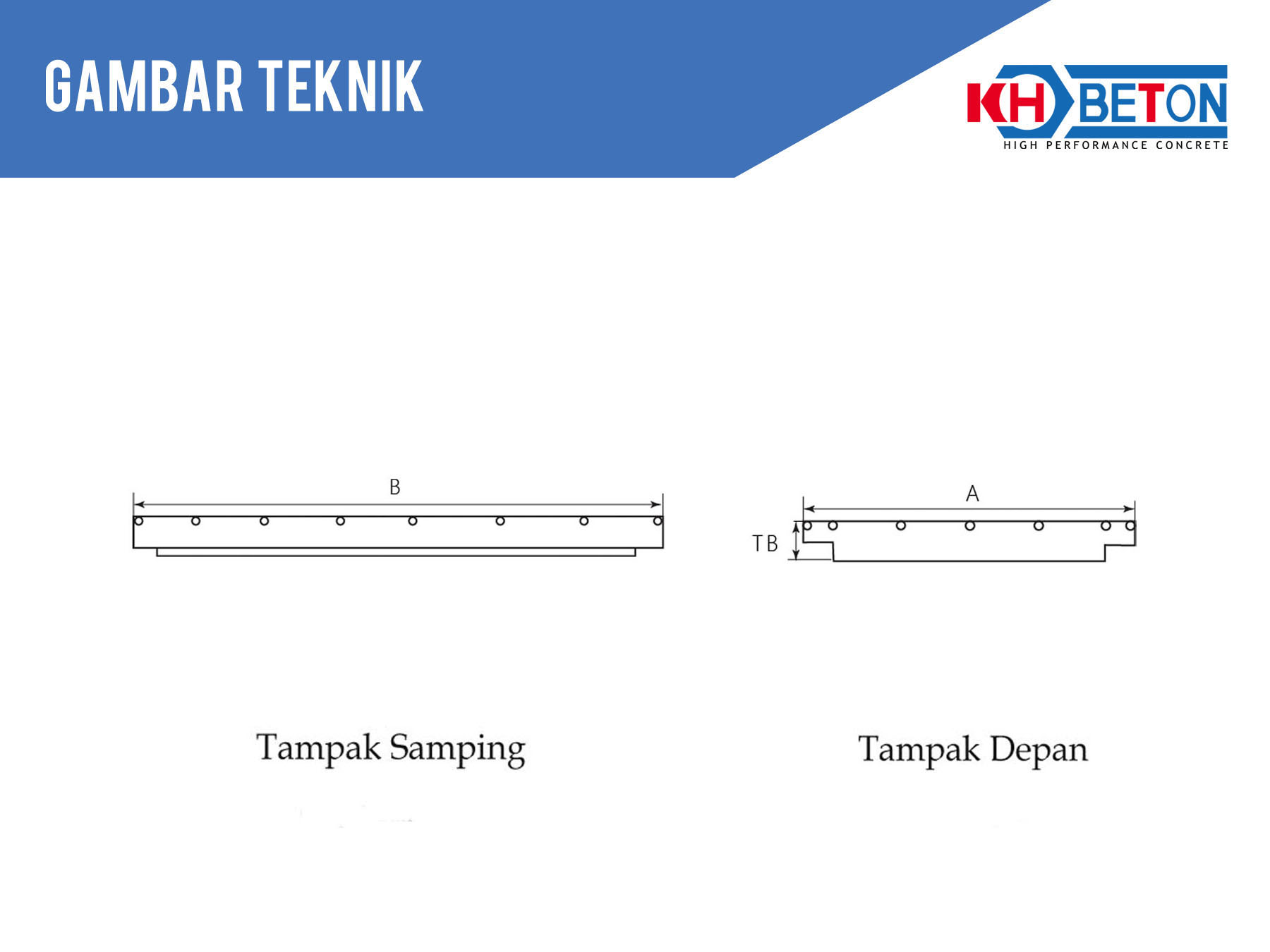Cover U-Ditch Precast