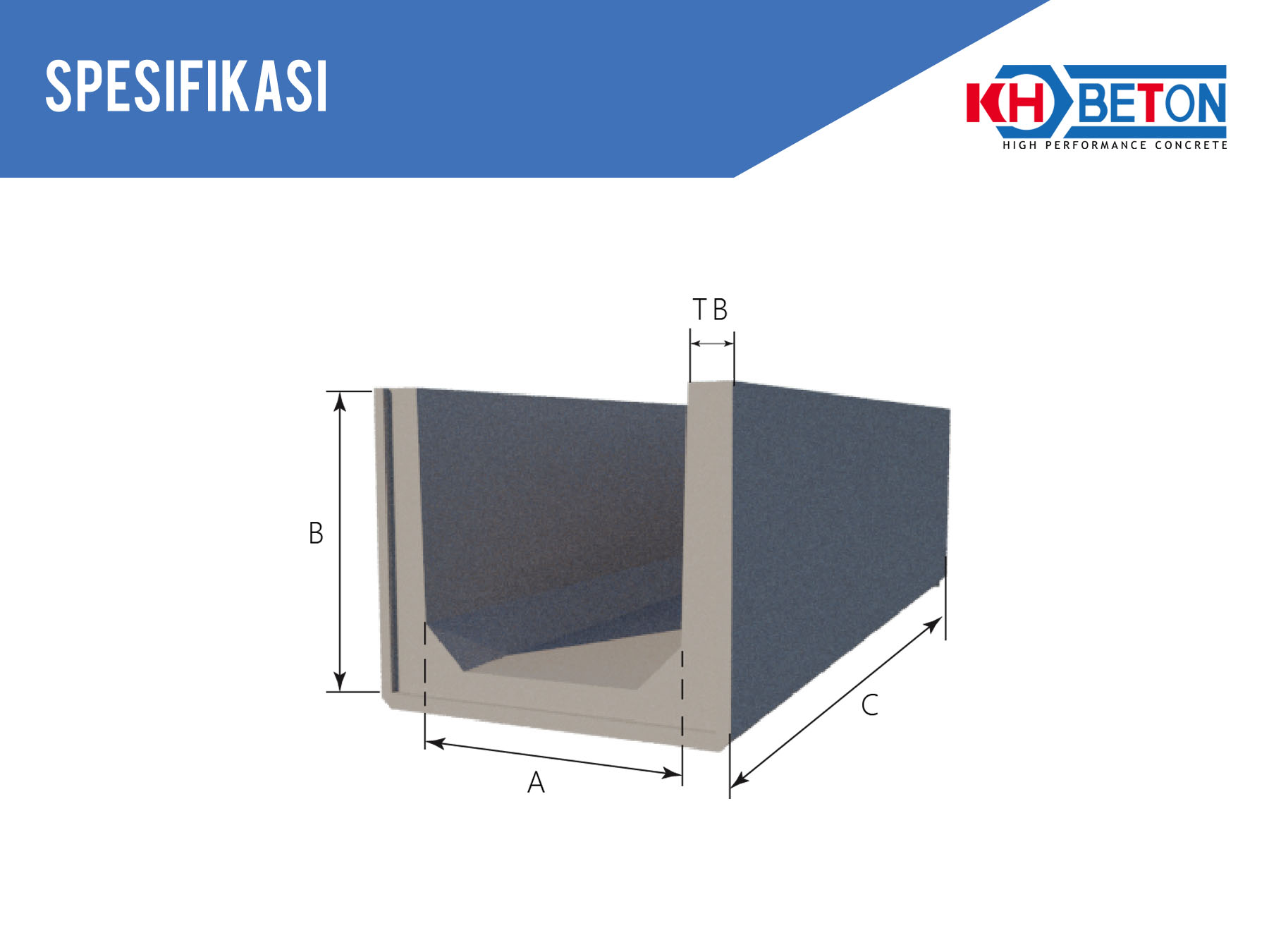 Saluran U-Ditch Precast